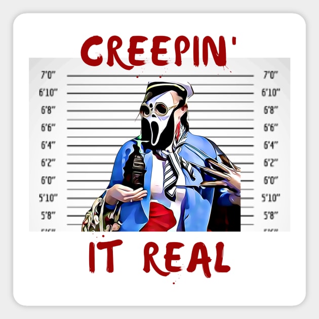 Creepin' It Real Magnet by The Conjecturing: A Horror-ish Podcast